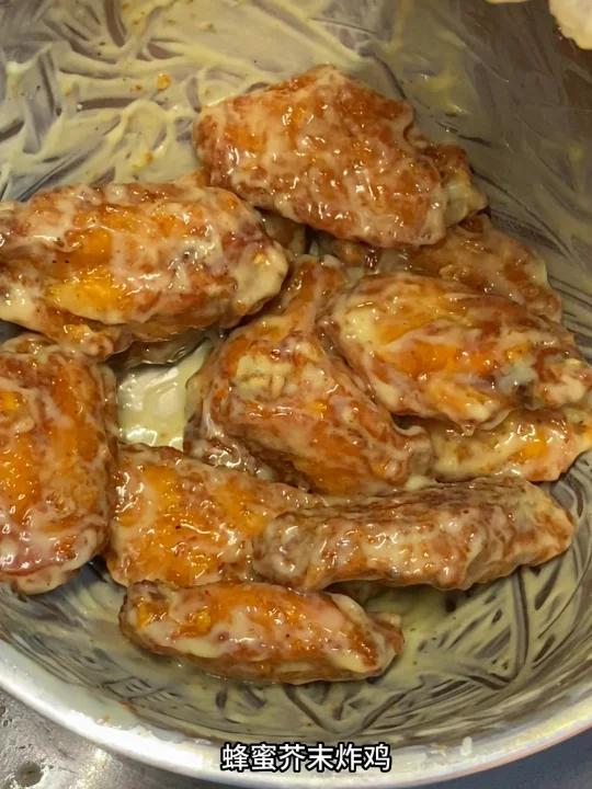 蜂蜜芥末炸鸡太顶了!我要安利给所有人!