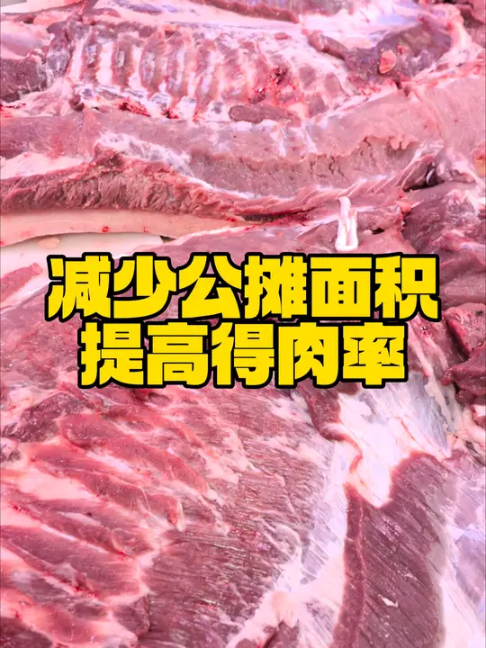 猪肉行业不为人知操作:一刀切与精修的区别对比