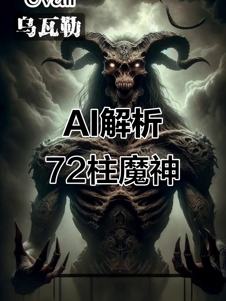 AI解读所罗门72柱魔神:神秘力量的背后