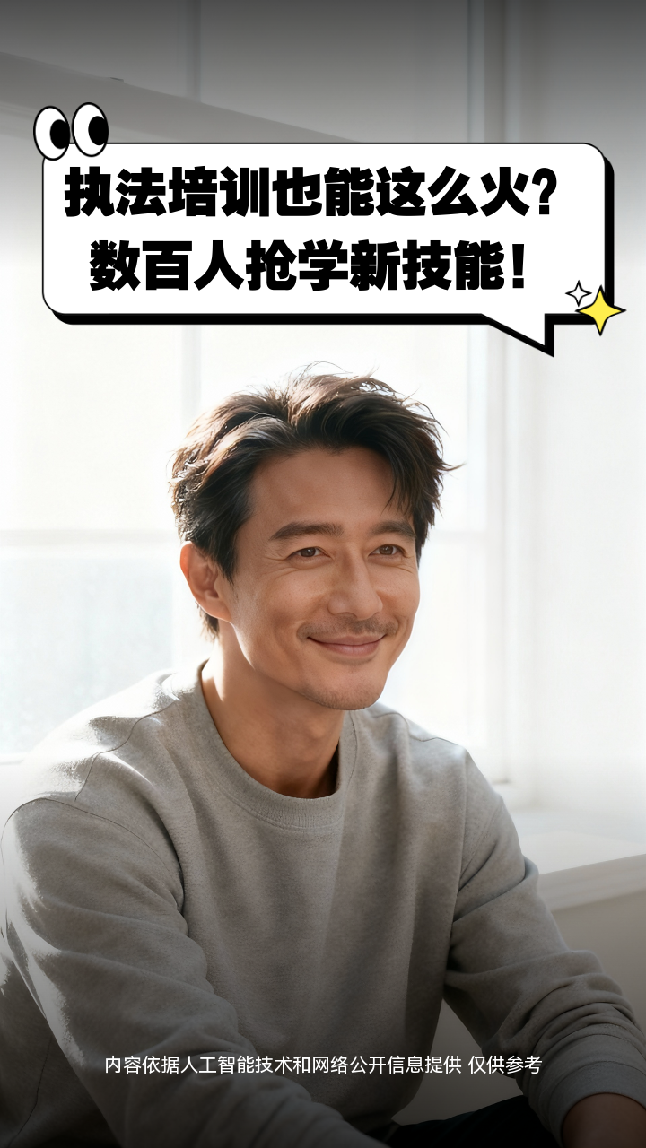 执法培训也能这么火？数百人抢学新技能！