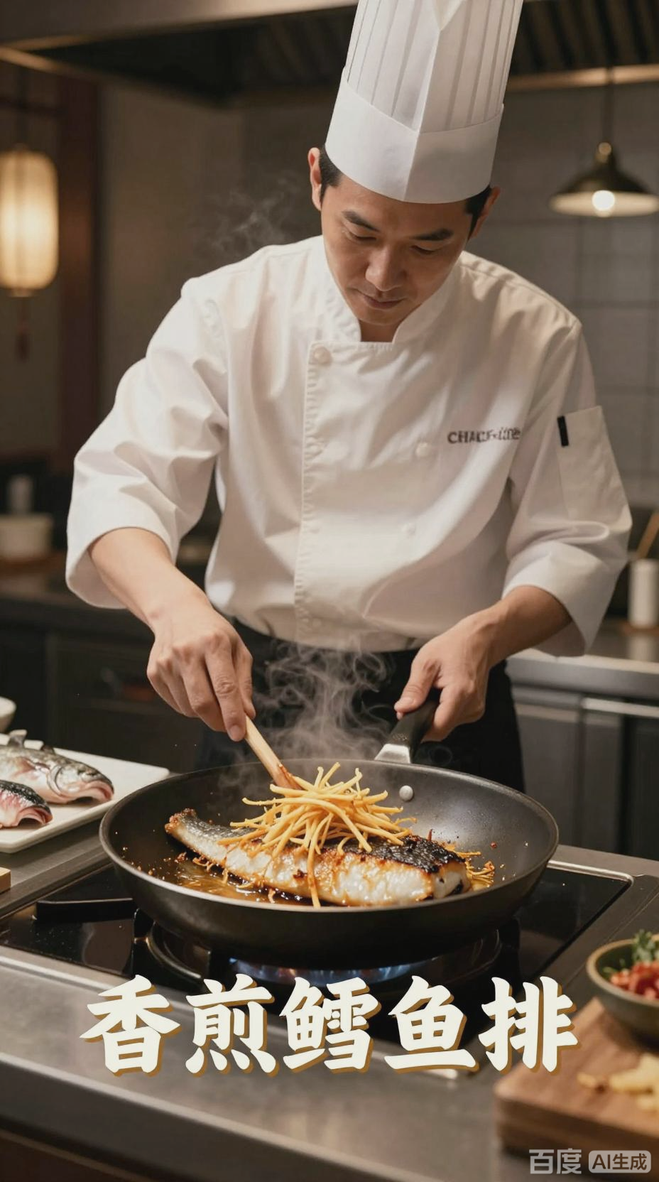 香煎鳕鱼排，鲜美与姜香的完美融合