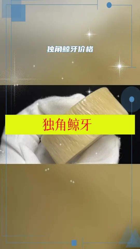 定制独角鲸牙价格技术成熟欢迎评论区留言 独角鲸牙手串