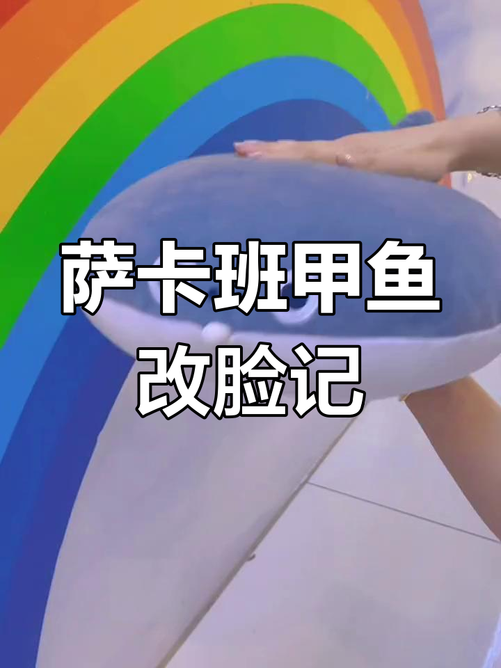 萨卡班甲鱼玩偶不断重做,表情包太有趣了