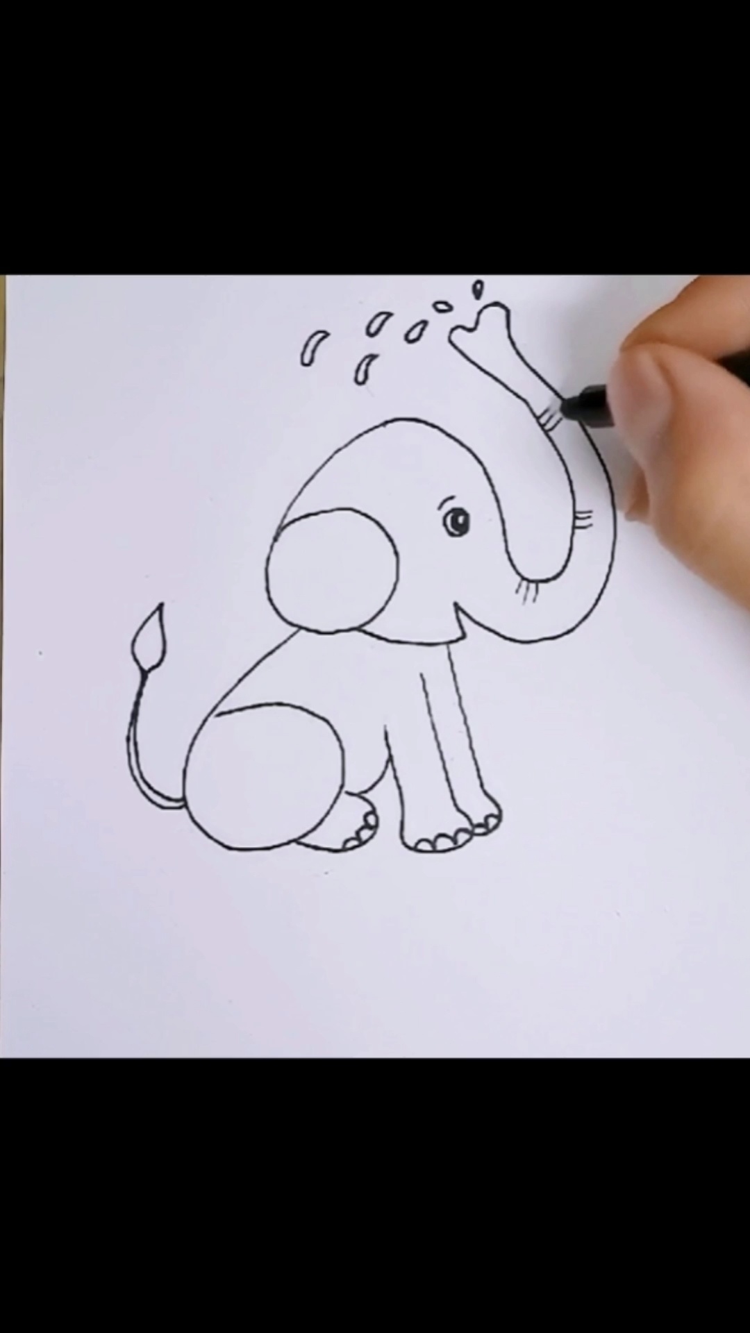 大象简笔画