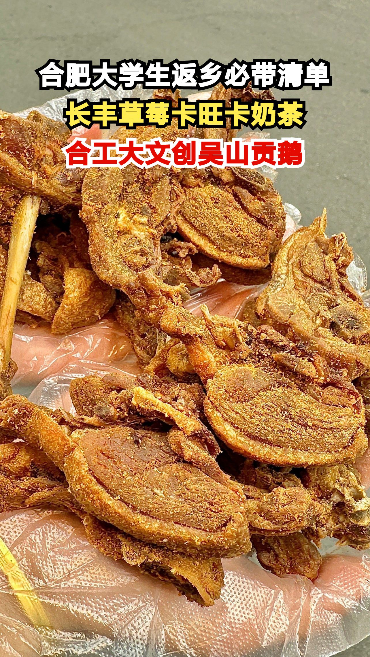合肥高校学子返乡行囊大揭秘!这些特产让家人尝到你的合肥生活