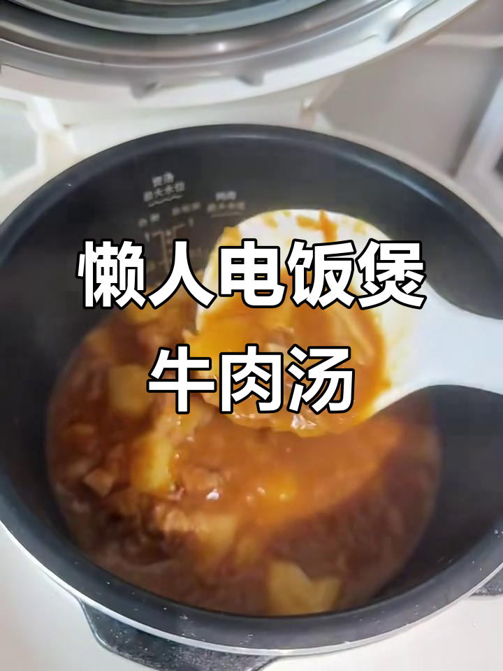 电饭煲版西红柿炖牛腩,懒人必备美味