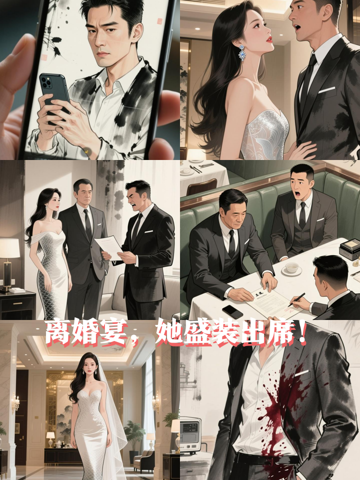 丈夫设离婚宴羞辱,妻子盛装出席惊艳全场!