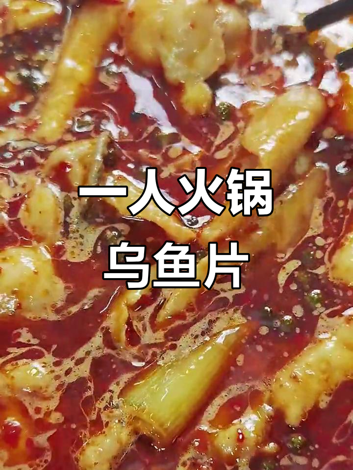 单身火锅乌鱼片，山泉水与虾饺搭配，一人吃真香