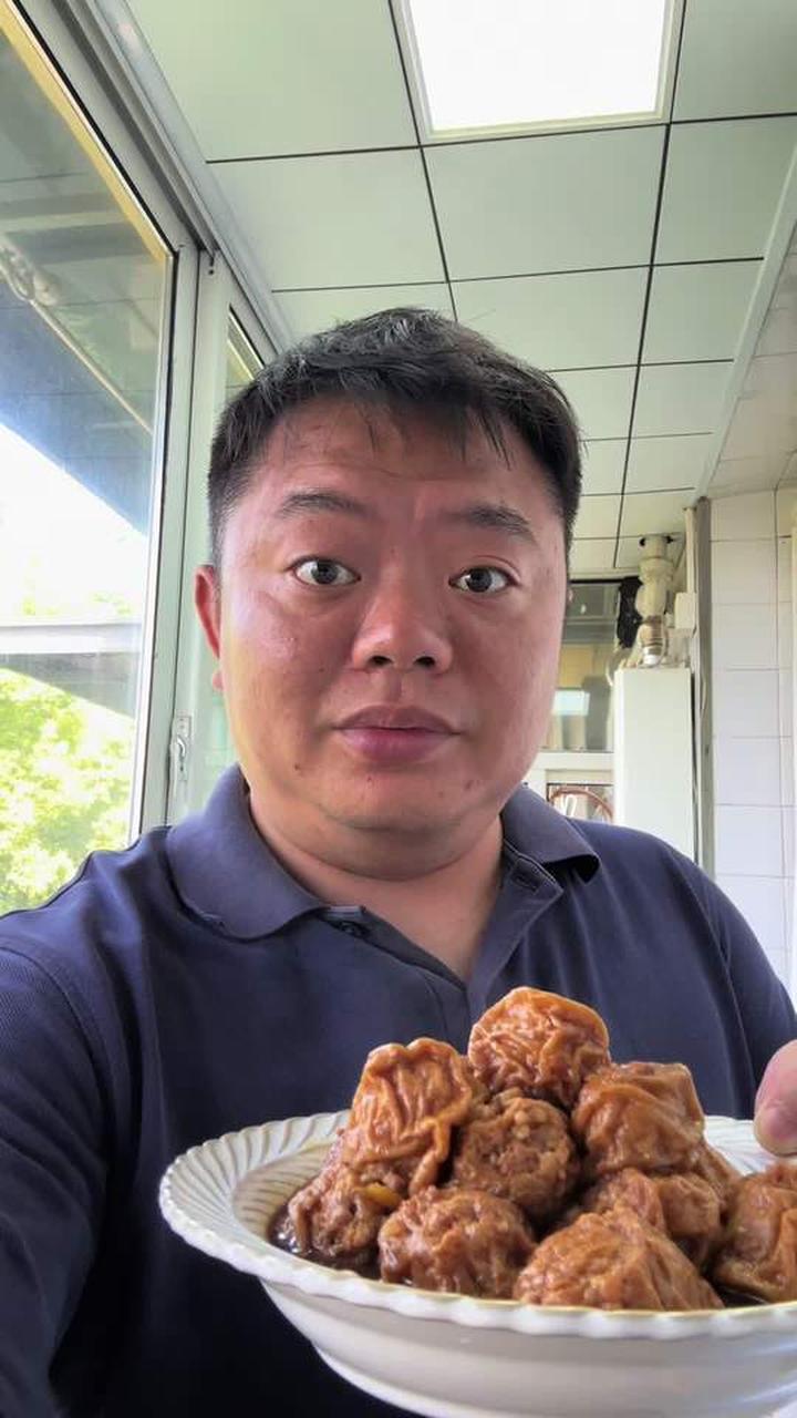 南京特色美食面筋包揣肉，香嫩超好吃