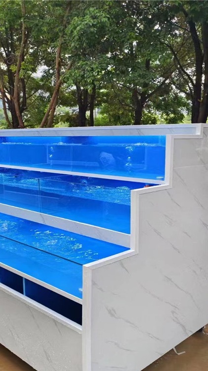 超市鱼池怎么样?虾贝池定制