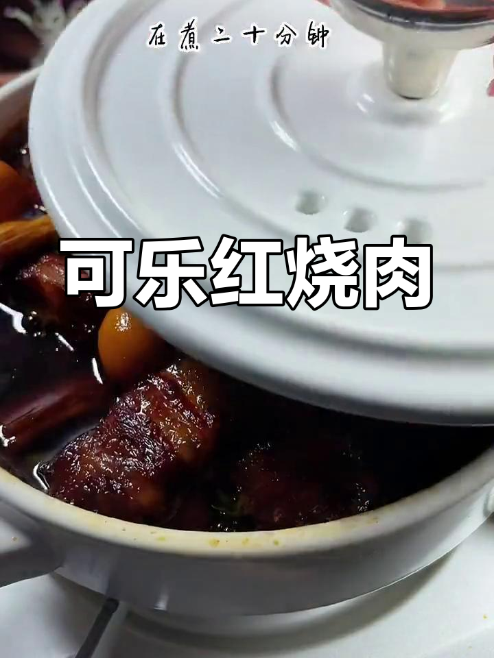 肥瘦适口的可乐红烧肉,外嫩内多汁