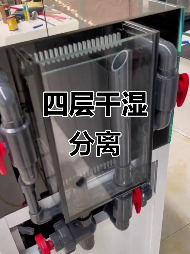 玻璃鱼梳四层干湿分离,上下双夹胶设计