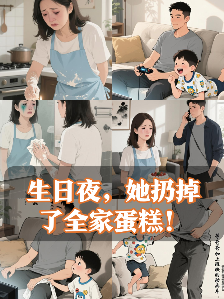 三十岁生日被全家遗忘,她扔掉蛋糕重做自己!