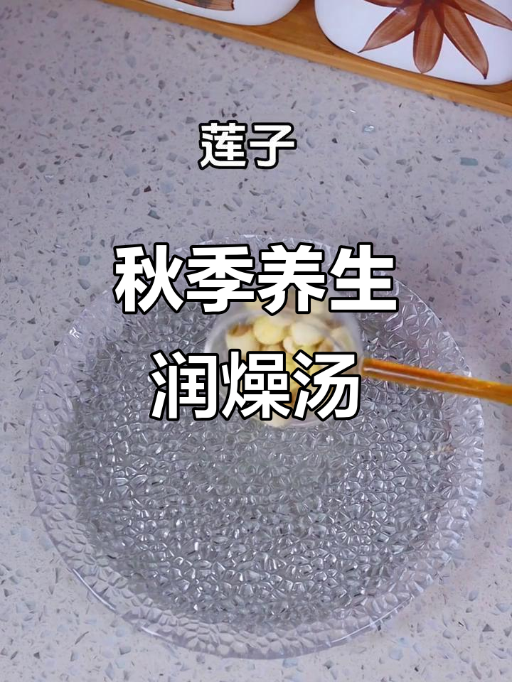 秋季润燥汤,莲子百合麦冬桂圆枸杞煲汤