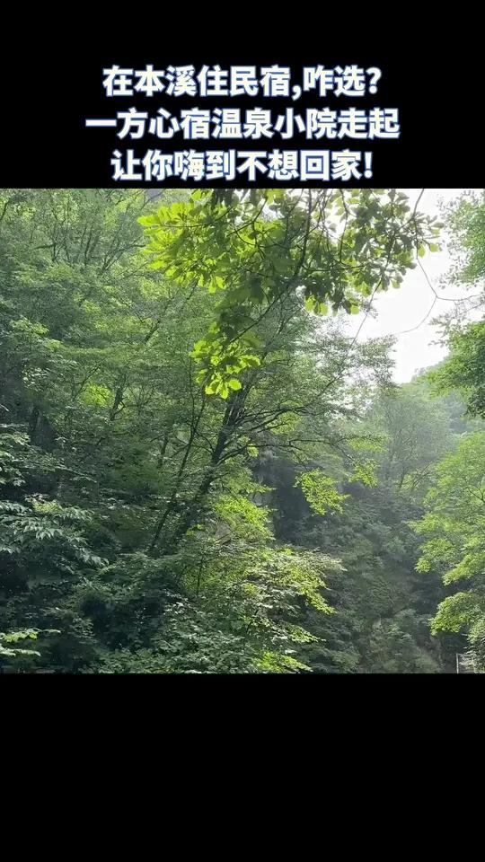 棋盘街一方心宿小院是温泉宝藏地!两室一厅带私汤,日式木格窗超有禅意。车位足、空气好,198