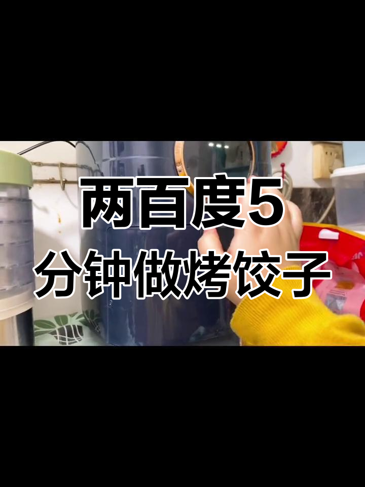 空气炸锅烤速冻饺子,无需解冻