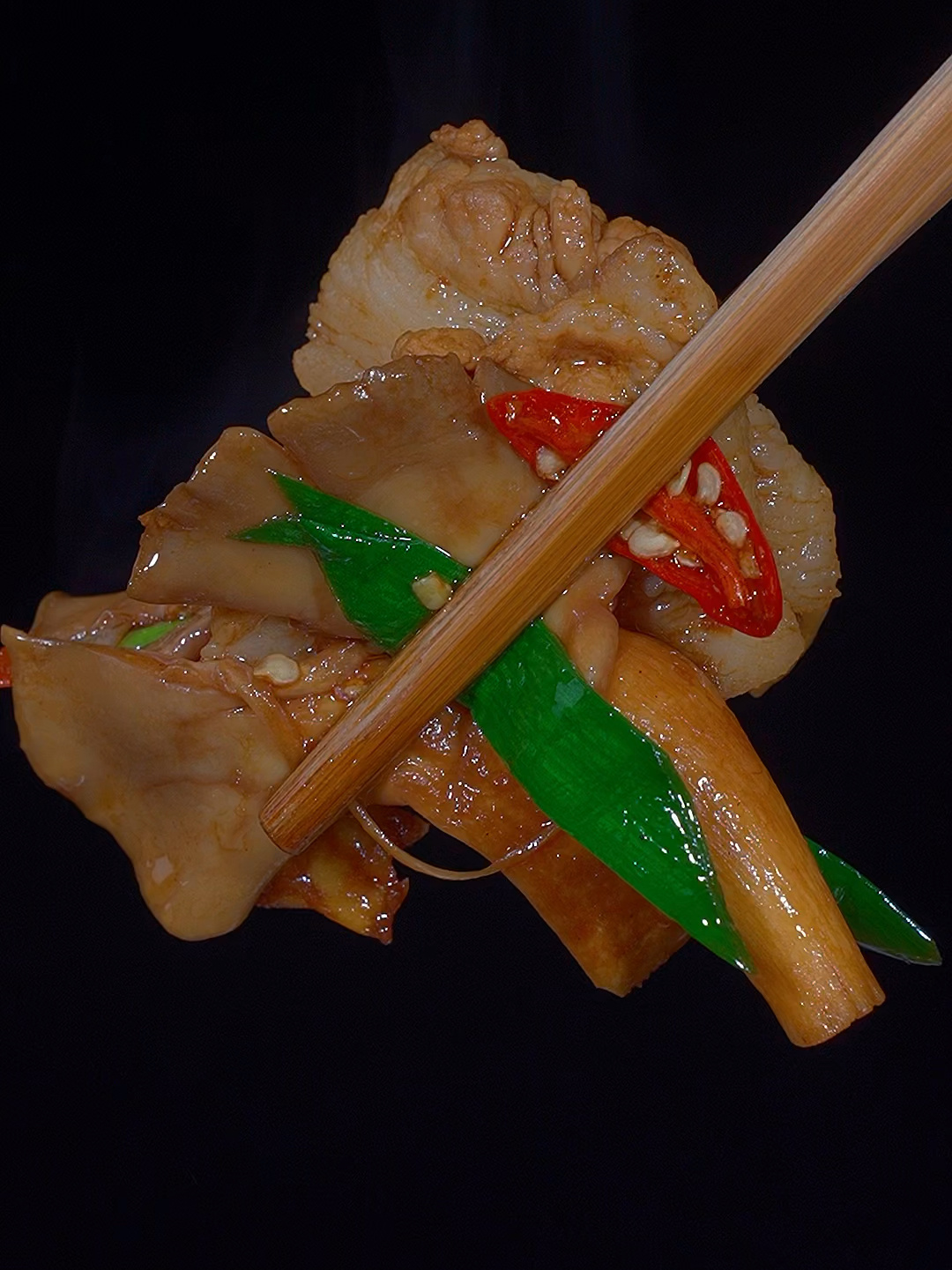 秀珍菇炒肉,鲜香开胃,超级下饭