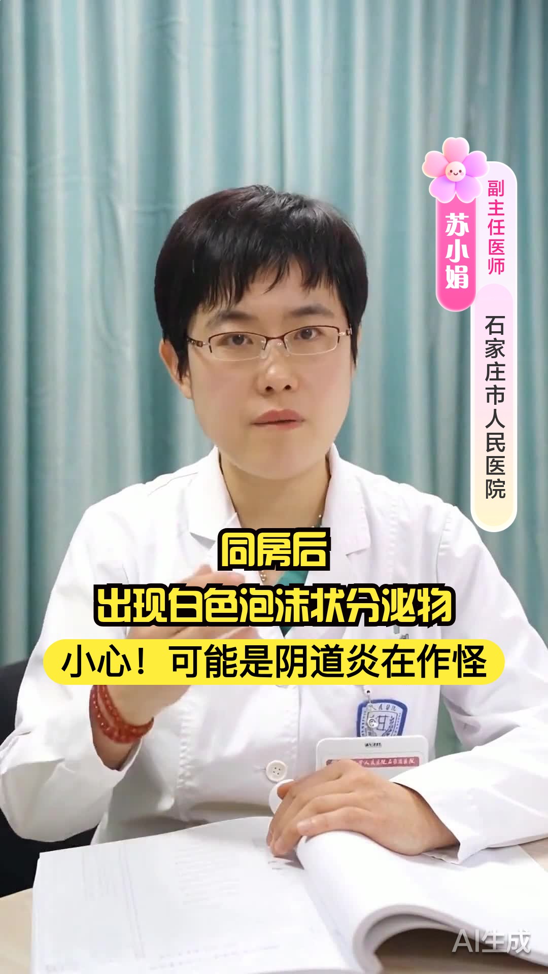 同房后出现白色泡沫状分泌物？小心！可能是阴道炎在作怪