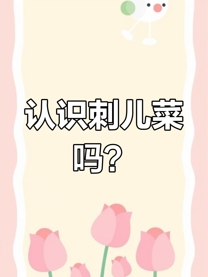 刺儿菜:田间美味野菜,凉拌、做馅包饺子都行