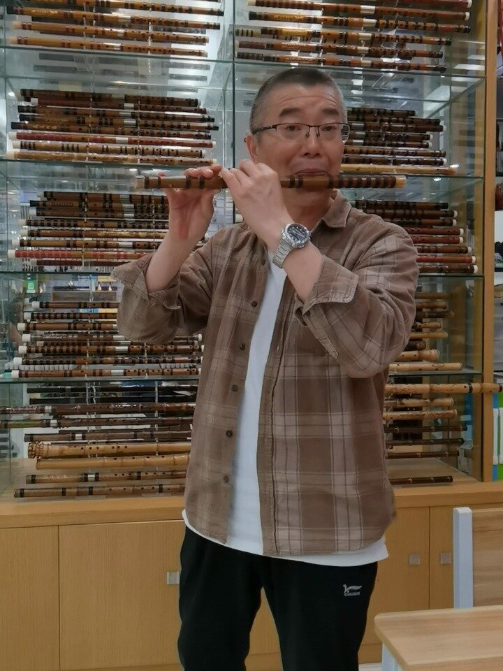 F调珍品竹笛演奏卖菜小片断