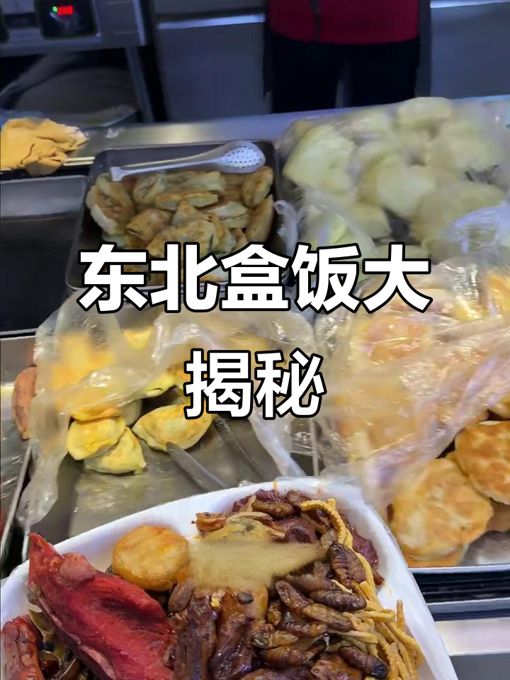 13元50道菜！东北自助盒饭到底多丰盛？