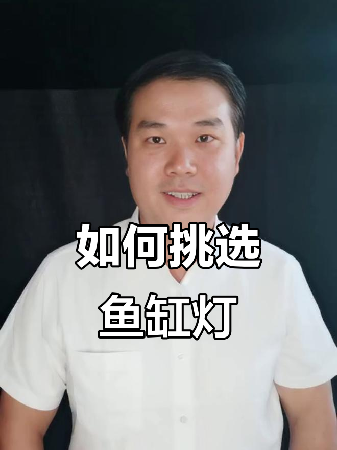 鱼缸灯选择指南:三种类型如何选?