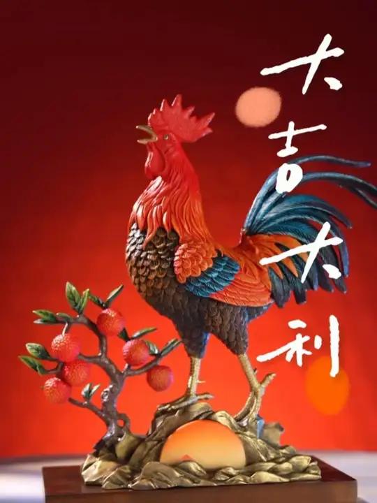 破晓打鸣的铜鸡,为啥是吉祥代表?
