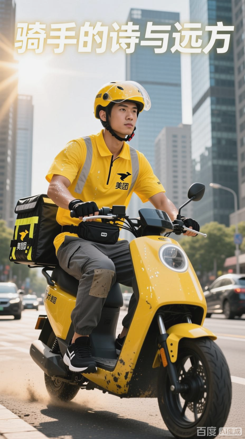 骑手の诗与远方——美团外卖多看看沿途的风景