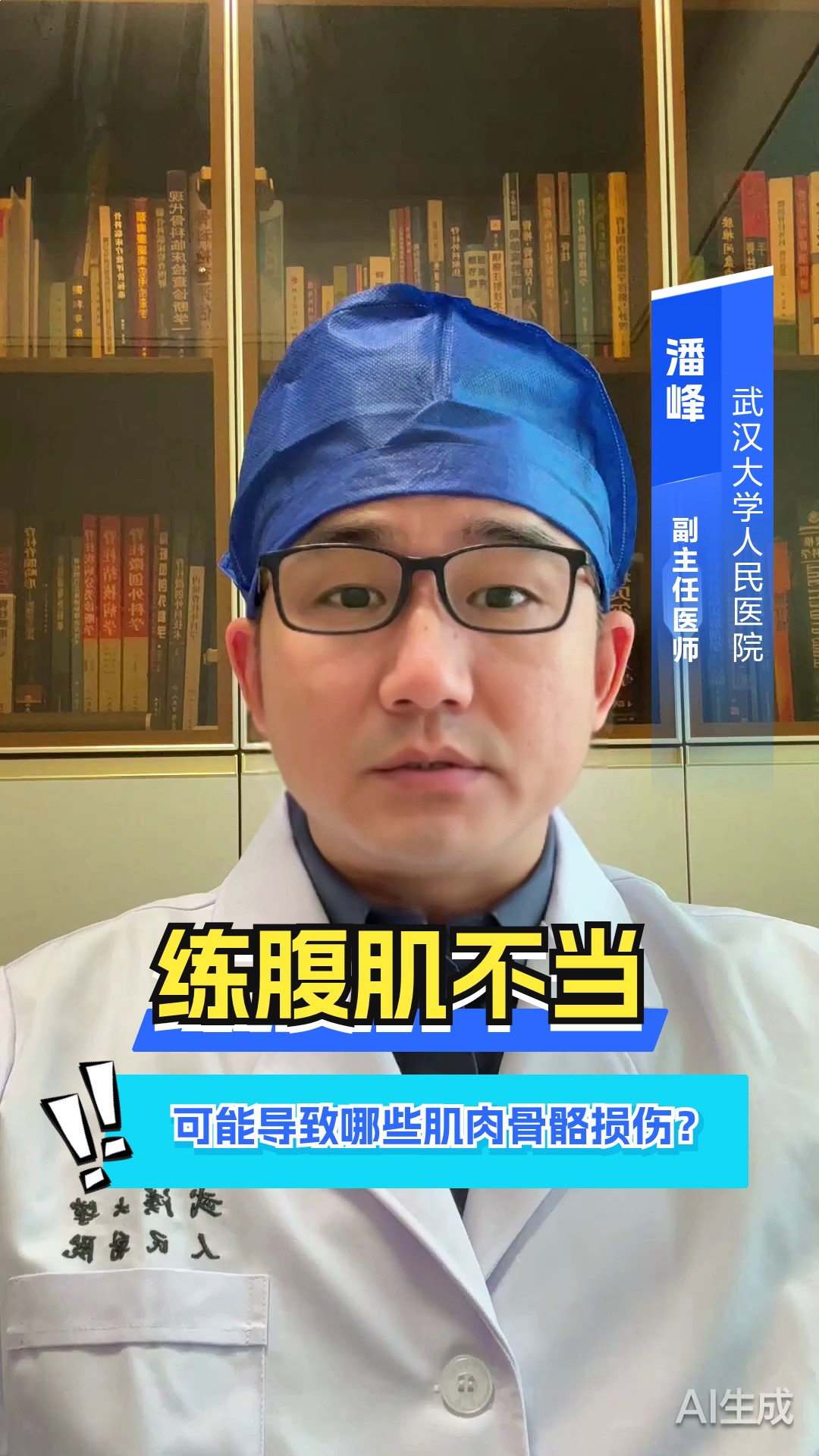 练腹肌不当可能导致哪些肌肉骨骼损伤?