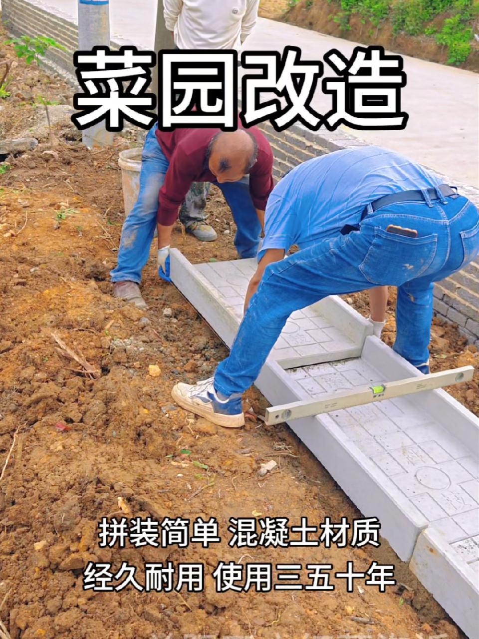 菜沟板 庭院设计 菜地设计 新农村 助力三农