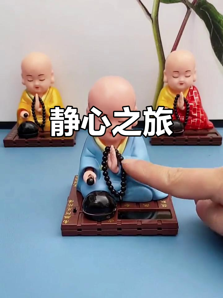 小和尚敲木鱼,光影中静心开车,美景令人陶醉