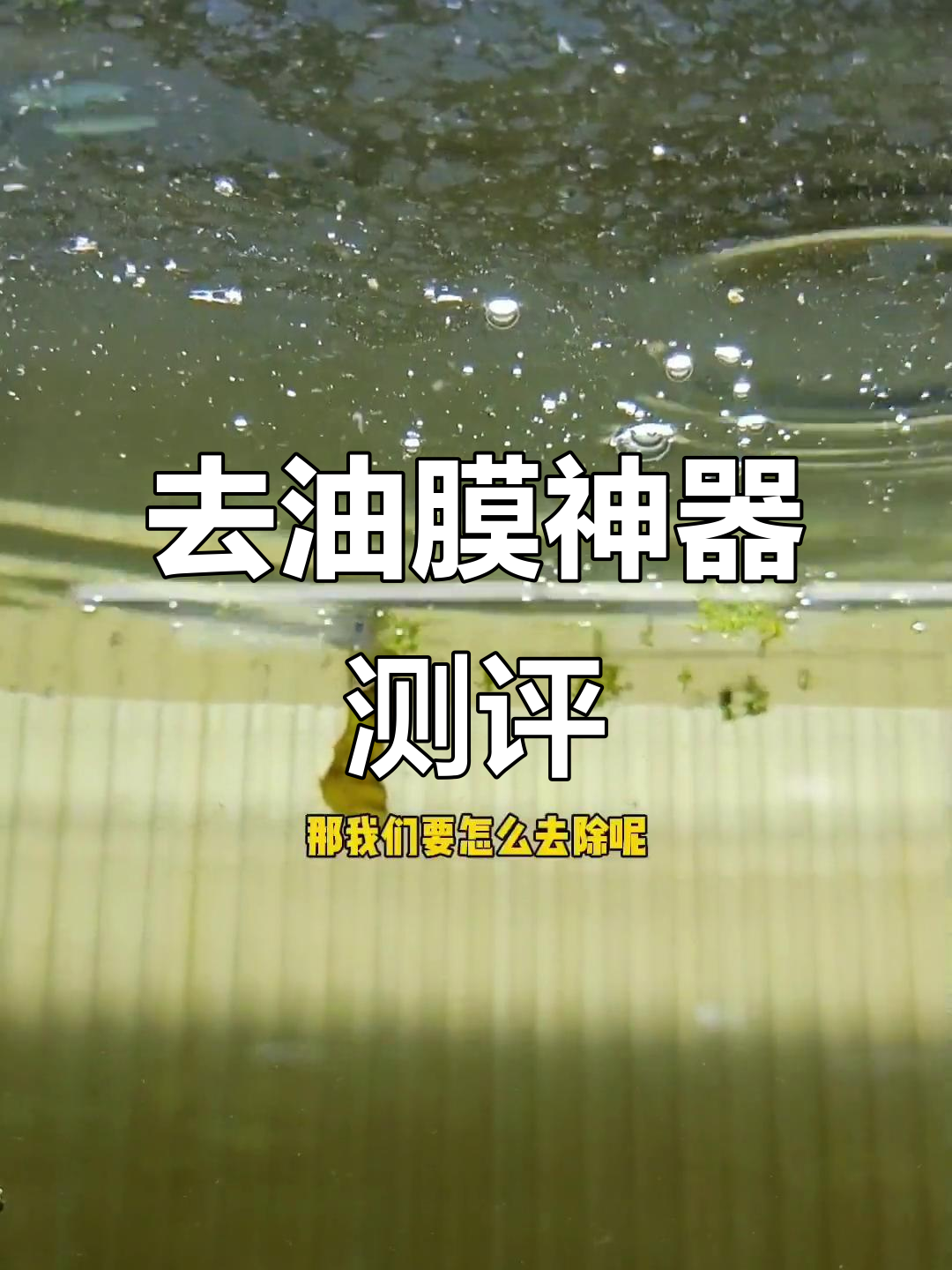 鱼缸油膜问题如何解决?除油膜器效果实测