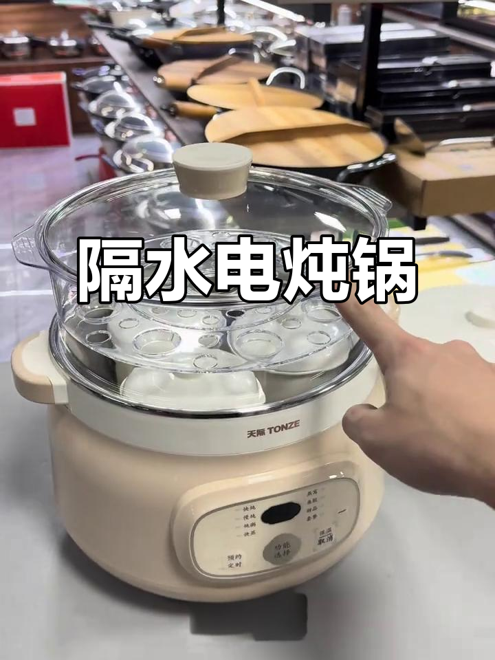 天际电炖锅,蒸煮一体,304材质,实用又美观