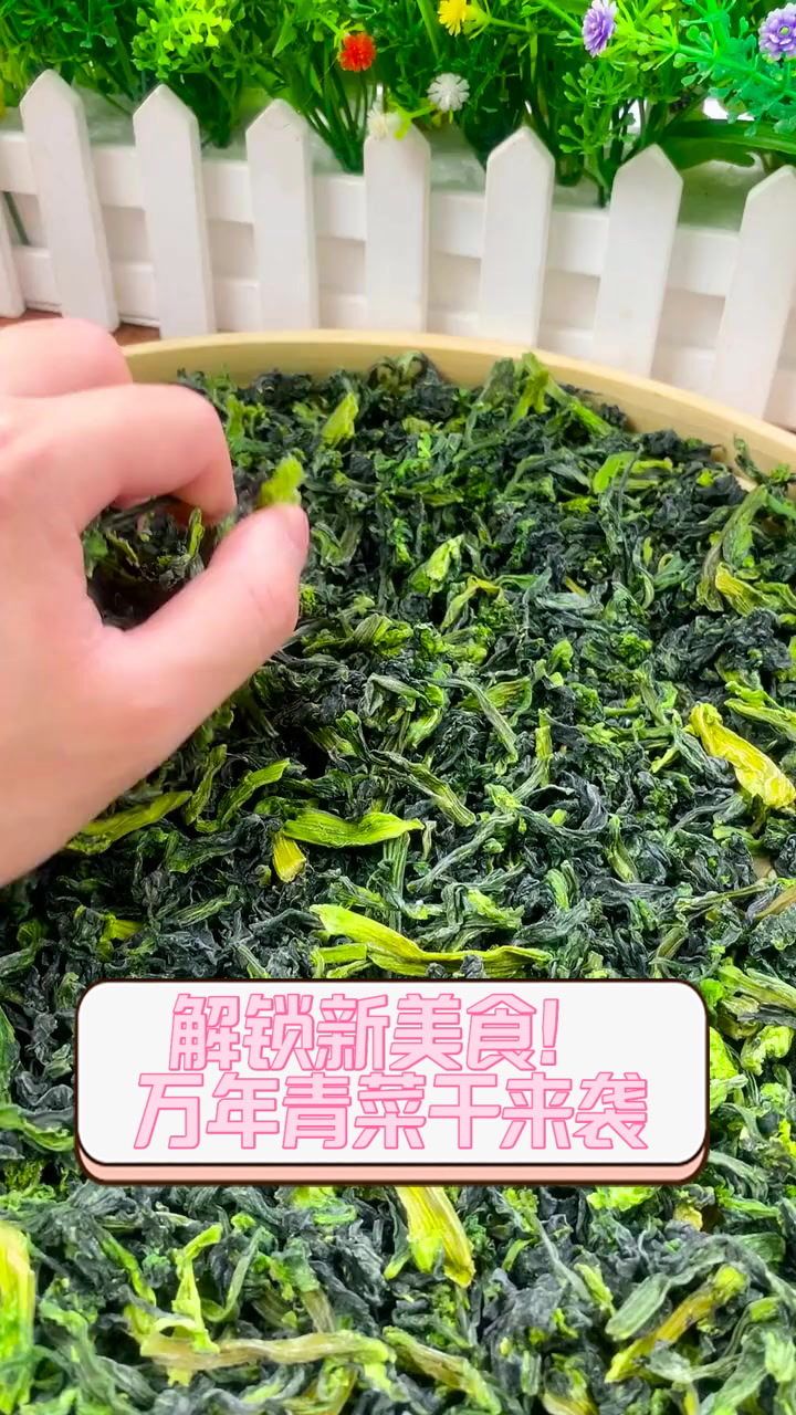 解锁新美食!万年青菜干来袭