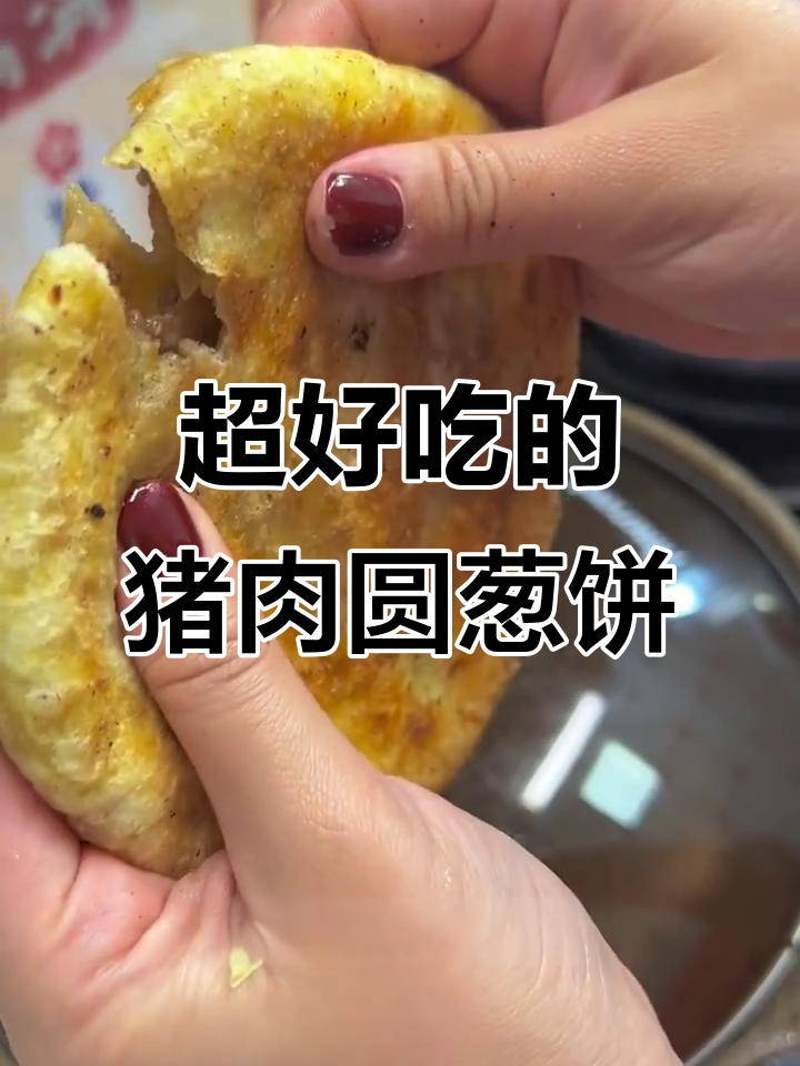 皮薄馅大,肉汁四溢的猪肉圆葱饼做法