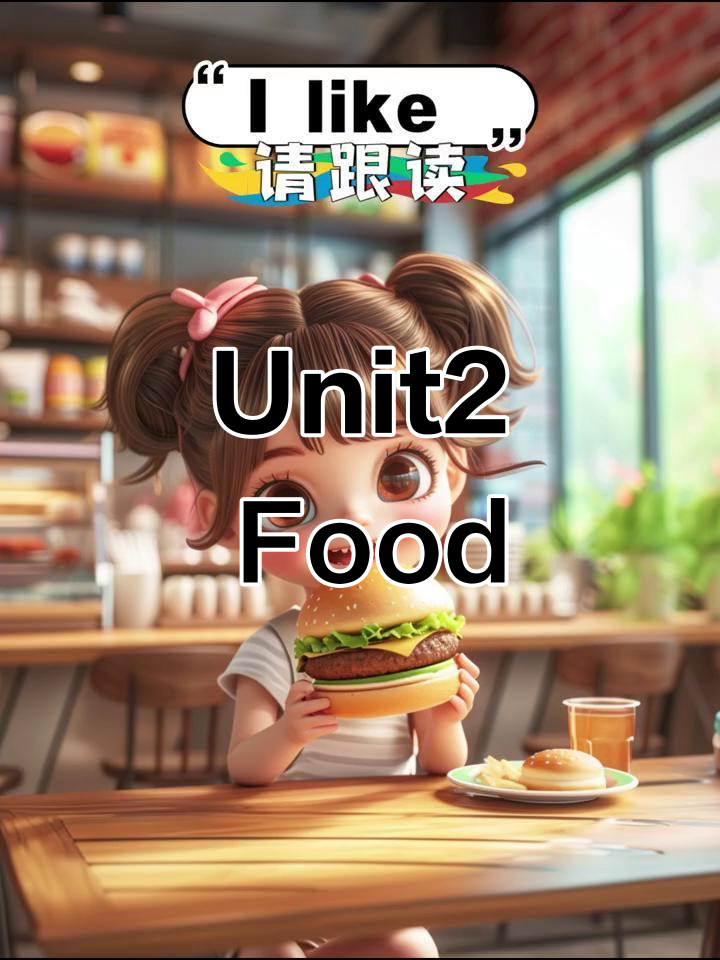 天津《快乐英语》第二册:Unit2 Food,你喜欢汉堡吗?