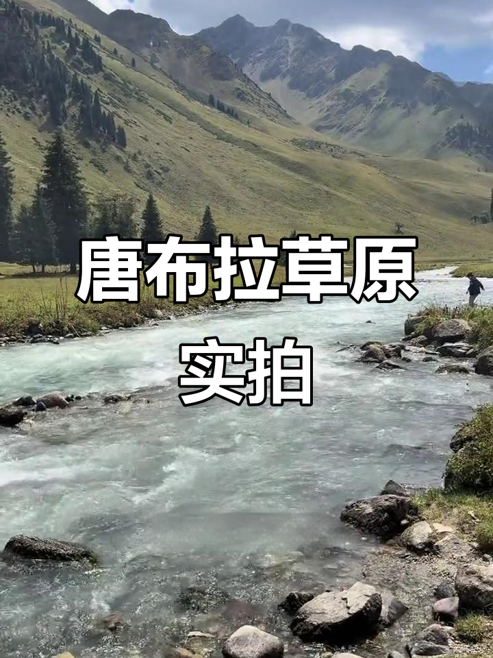 8月22日,唐布拉草原真实景色,无滤镜分享!