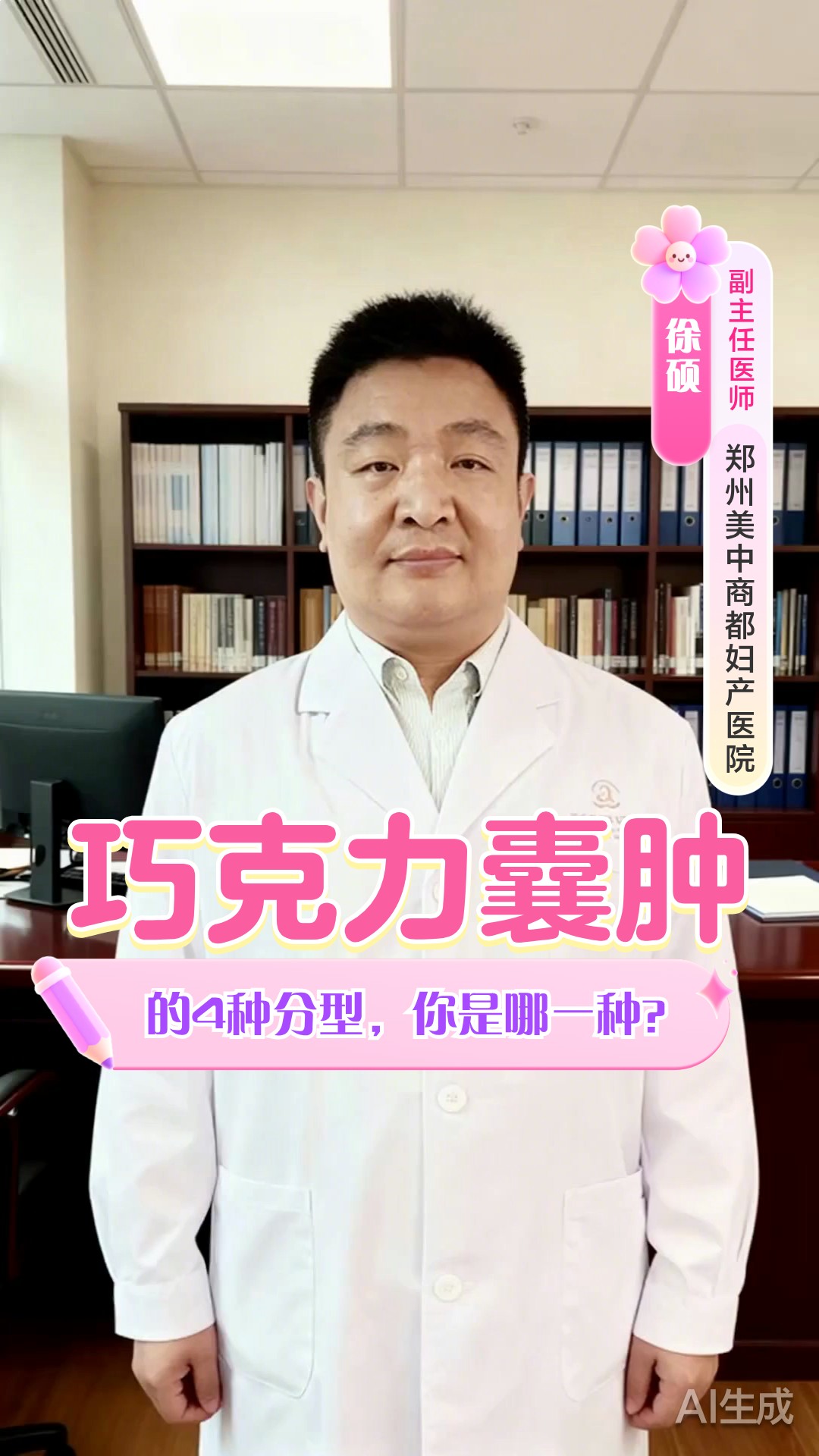 巧克力囊肿的4种分型,你是哪一种?