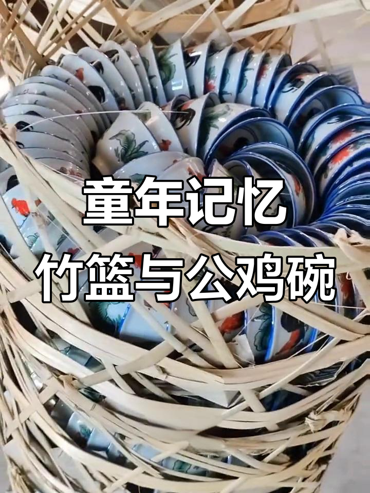 小时候的竹篮装公鸡碗,四点五寸攻击网也能轻松放进去