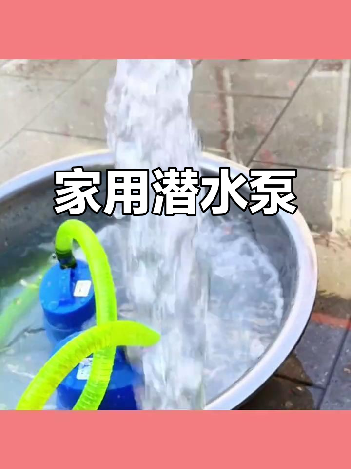 220V潜水泵,适用于鱼缸换水或泳池循环抽水