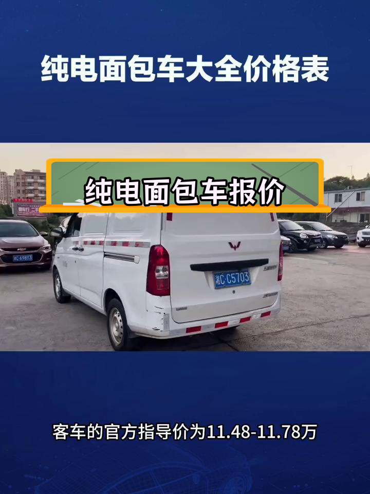 纯电动面包车价格对比,选择最适合你的一款