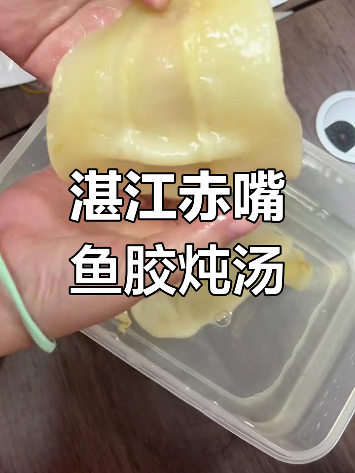产后恢复必吃!湛江赤嘴鳘鱼胶鸡汤,滋补效果满分