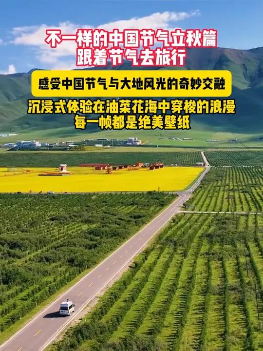 8月4日(发布)青海,不一样的中国节气立秋篇,跟着节气去旅行,感受中国节气与大地风光的奇妙