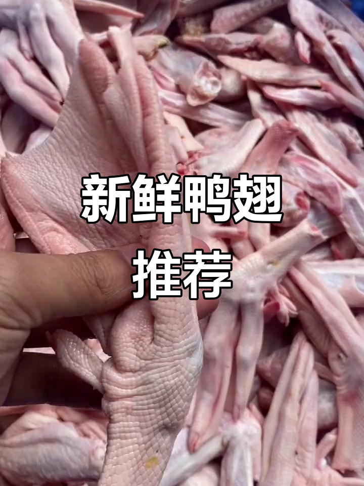试试新鲜鸭翅,口感更鲜美!