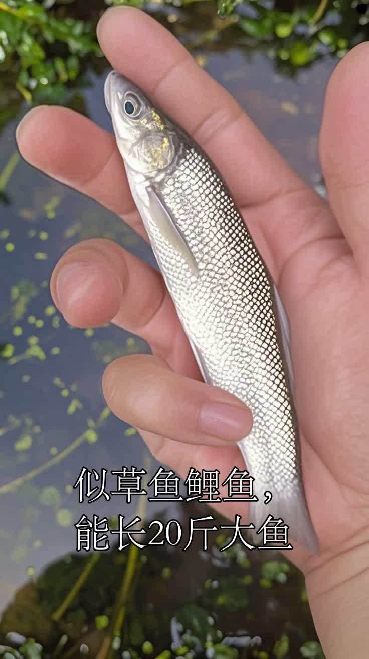 似草鱼鲤鱼,能长20斤大鱼