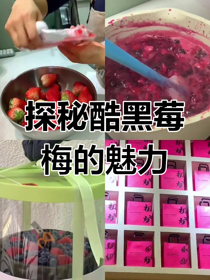 为什么酷黑莓梅这么受欢迎?揭秘独特果酱和蛋糕制作秘诀