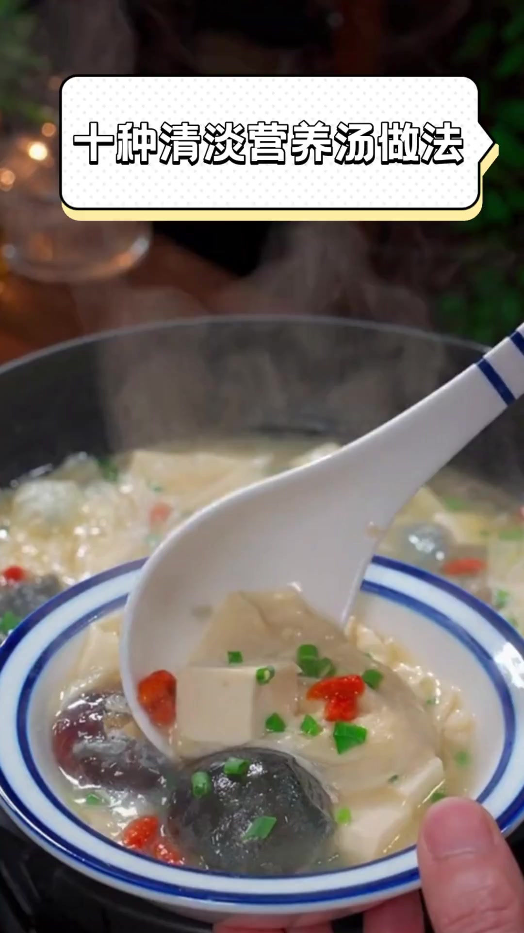十种清淡营养汤做法