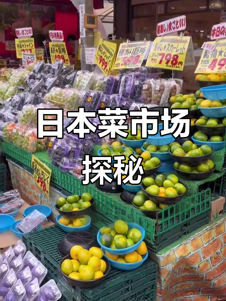 逛日本菜市场，修风等地的独特风情