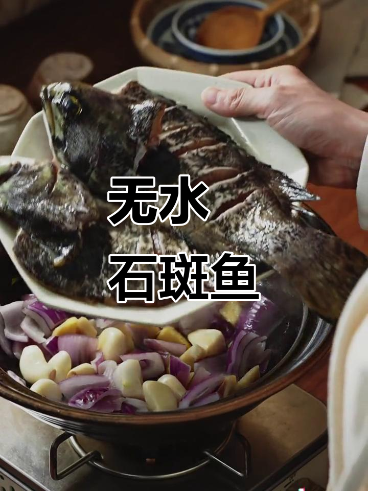 无水焗石斑鱼,清蒸红烧都能轻松搞定