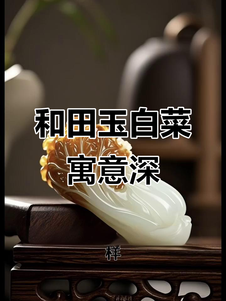 和田玉白菜吊坠:财富与爱情的完美结合